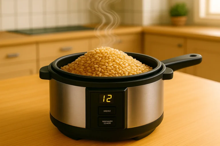 como fazer arroz integral na panela eletrica